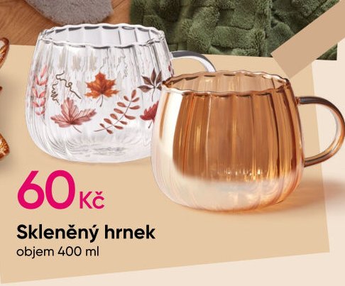 Skleněný hrnek