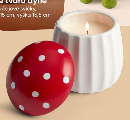 Vonná svíčka muchomůrka