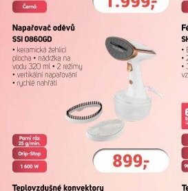 Napařovač oděvů SSI 0860GD