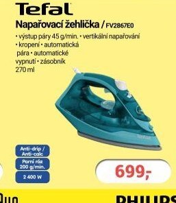 Tefal Napařovací žehlička FV2867E0