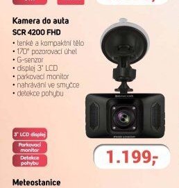 Sencor Kamera do auta SCR 4200 FHD