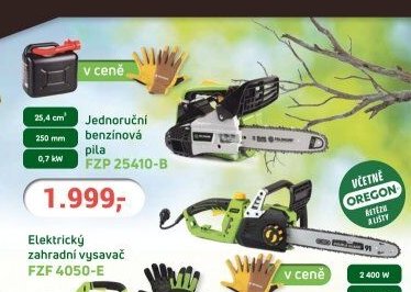 Fieldmann Jednoruční benzínová pila FZP 25410-B