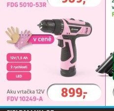 Fieldmann Aku vrtačka 12V FDV 10249-A