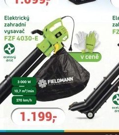 Fieldmann Elektrický zahradní vysavač FZF 4030-E