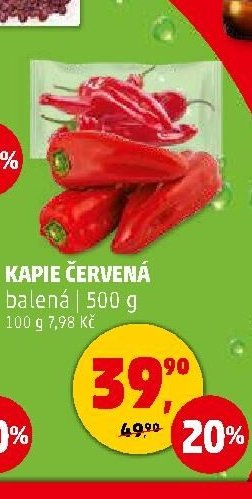 KAPIE ČERVENÁ