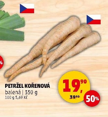 PETRŽEL KOŘENOVÁ