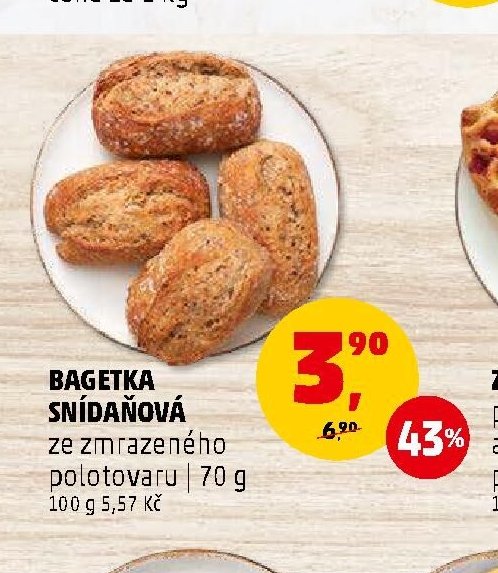 BAGETKA SNÍDAŇOVÁ