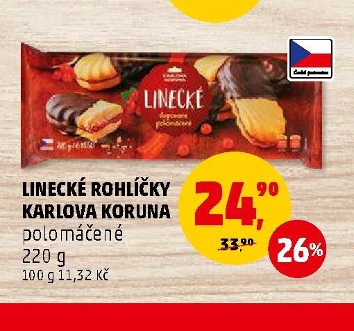 LINECKÉ ROHLÍČKY KARLOVA KORUNA