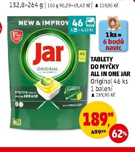Tablety do myčky All in One Jar