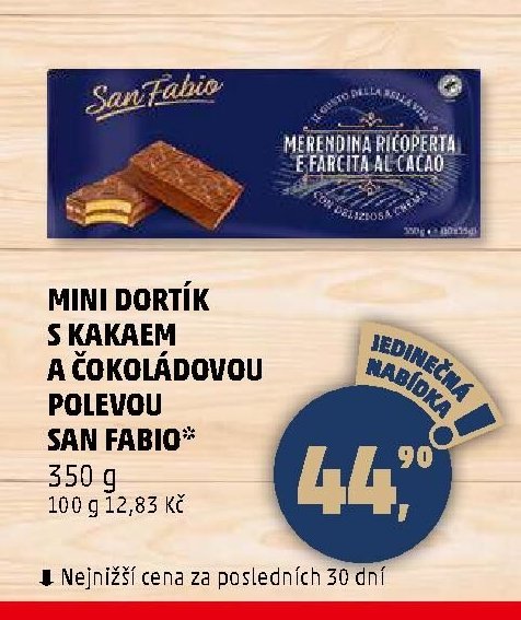 MINI DORTÍK S KAKAOVOU POLEVOU SAN FABIO