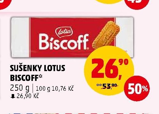 Sušenky Lotus Biscoff