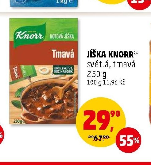 Jíška Knorr světlá, tmavá 250 g