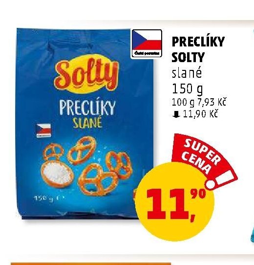 Preclíky Solty slané