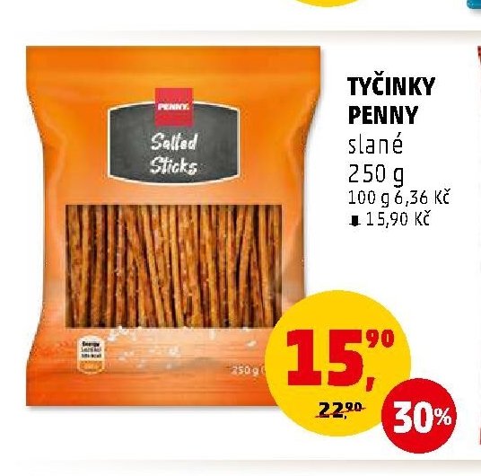 Tyčinky Penny slané