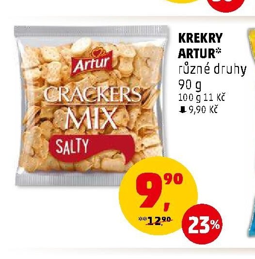 Krekry Artur různé druhy