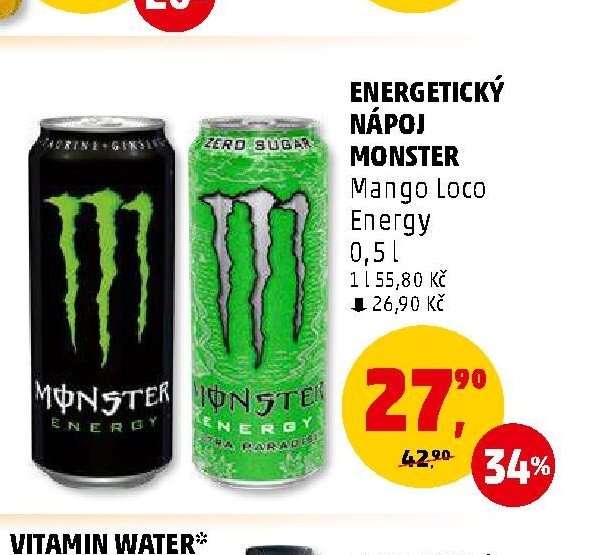 Energetický nápoj Monster
