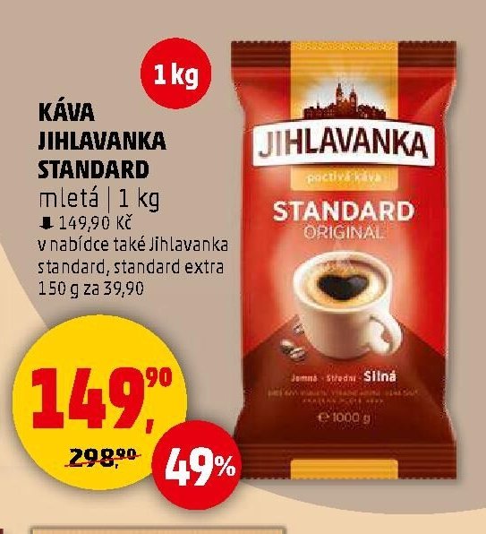KÁVA JIHLAVANKA STANDARD