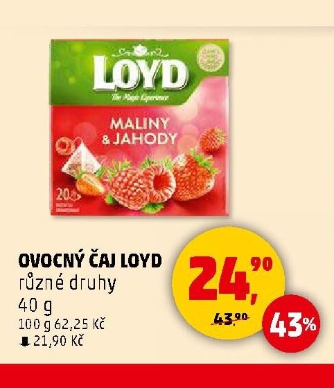 OVOCNÝ ČAJ LOYD