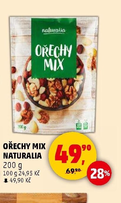 OŘECHY MIX NATURALIA 200 g