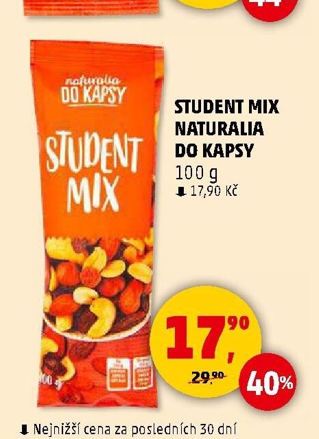 STUDENT MIX NATURALIA DO KAPSY 100 g