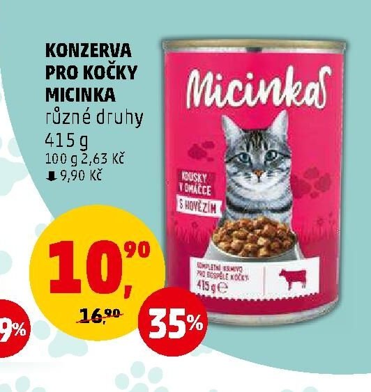 KONZERVA PRO KOČKY MICINKA