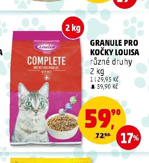 GRANULE PRO KOČKY LOUISA