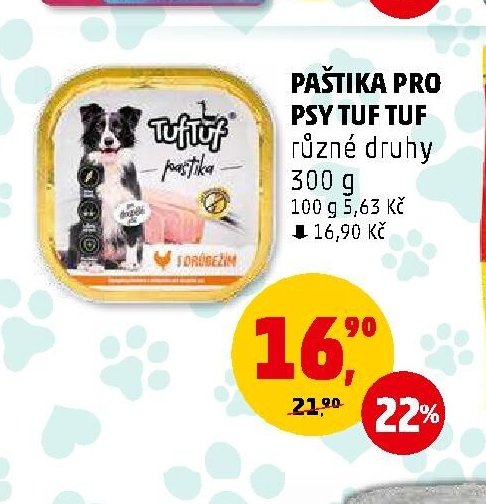 PAŠTIKA PRO PSY TUF TUF