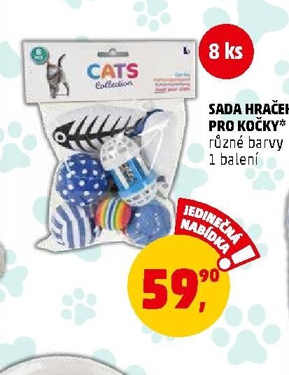 SADA HRAČEK PRO KOČKY
