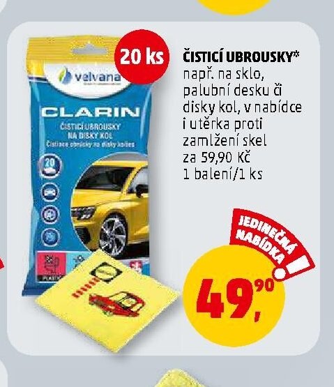 ČISTÍCÍ UBROUSKY*