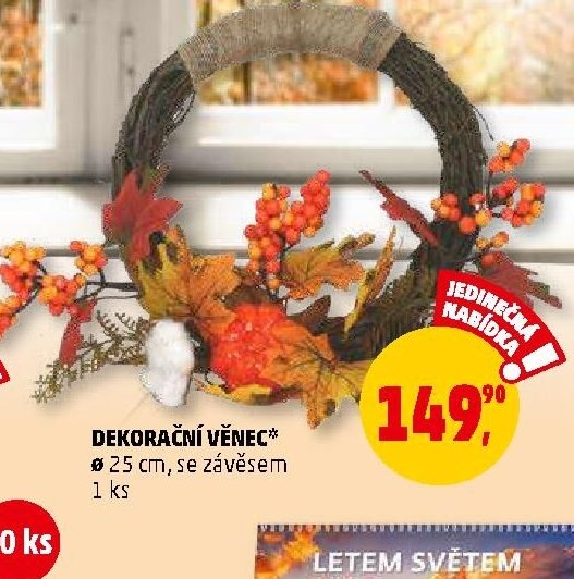 DEKORAČNÍ VĚNEC