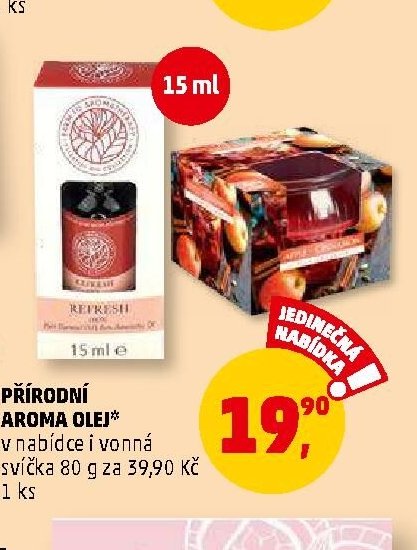 PŘÍRODNÍ AROMA OLEJ