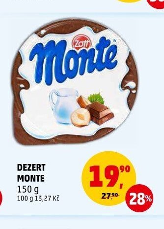 Dezert Monte 150 g