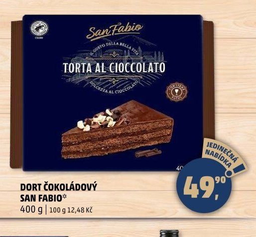 DORT ČOKOLÁDOVÝ SAN FABIO