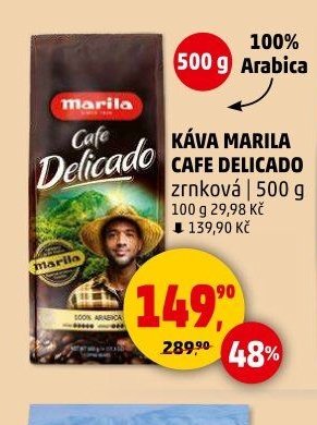 Káva Marila Cafe Delicado zrnková 500 g