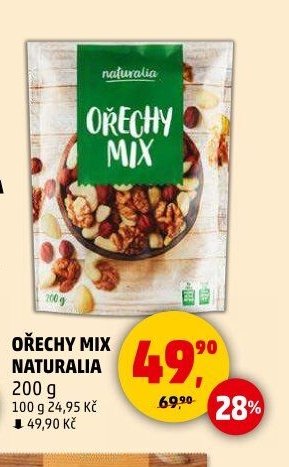 OŘECHY MIX NATURALIA 200 g
