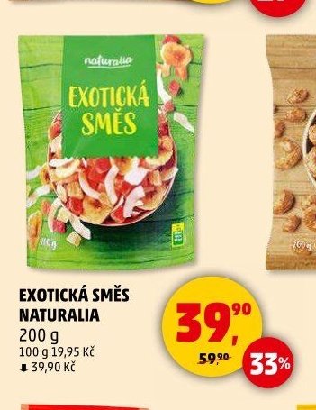 EXOTICKÁ SMĚS NATURALIA 200 g