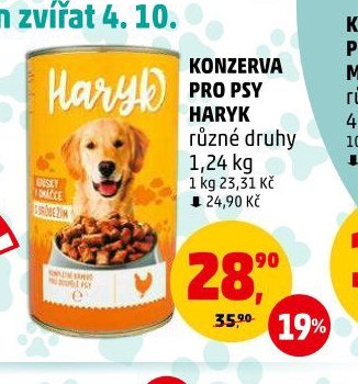 KONZERVA PRO PSY HARYK
