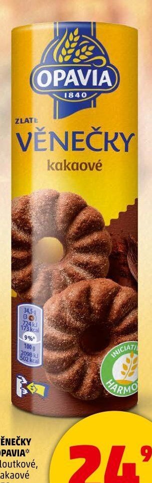 VĚNEČKY OPAVIA (kakaové, žloutkové)