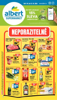 aktuální leták Albert 9.10.2024-15.10.2024