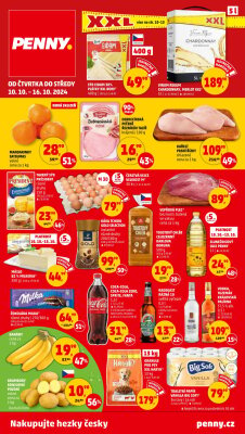 aktuální leták Penny Market 10.10.2024-16.10.2024