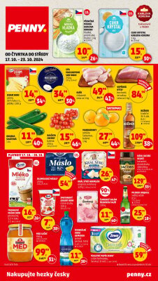 aktuální leták Penny Market 17.10.2024-23.10.2024