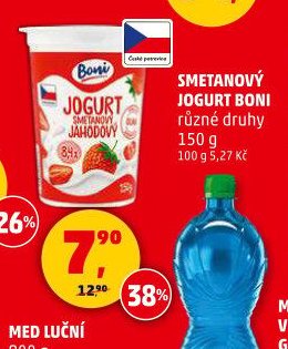 Smetanový jogurt Boni