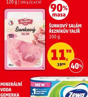 Šunkový salám Řezníkův talíř