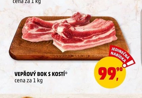 VEPŘOVÝ BOK S KOSTÍ