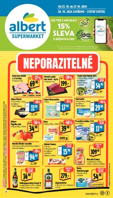 aktuální leták Albert 23.10.2024-27.10.2024
