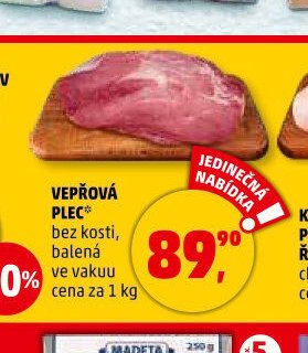 Vepřová plec