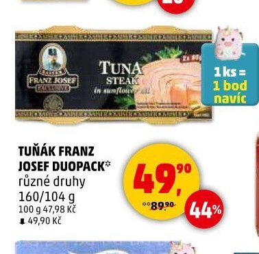 Tuňák Franz Josef Duopack