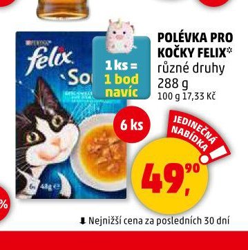 Polévka pro kočky Felix