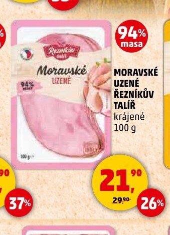 Moravské uzené Řezníkův talíř 100 g