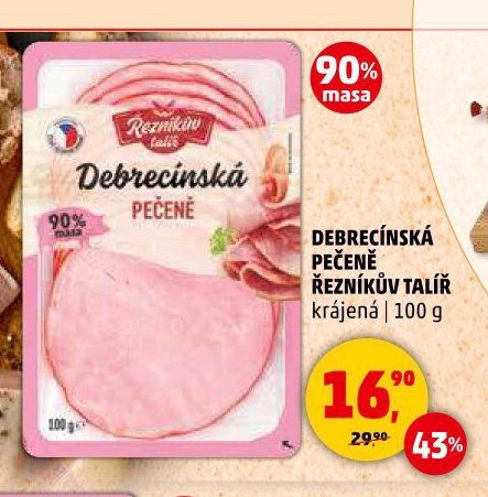 DEBRECÍNSKÁ PEČENĚ ŘEZNÍKŮV TALÍŘ